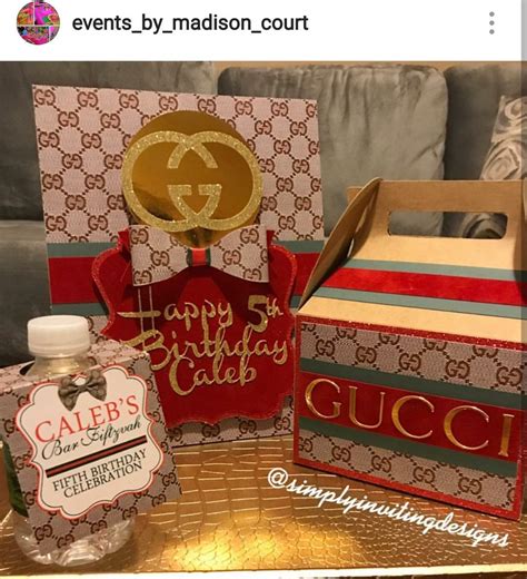 gucci party supplies